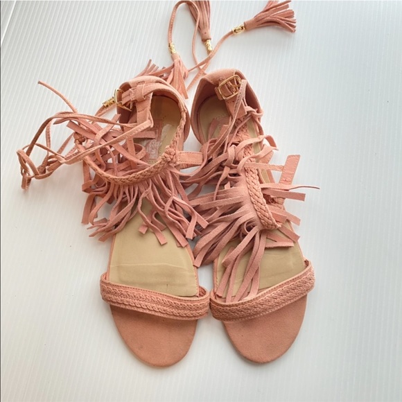 Forever 21 | Fringe Tassel Sandals - Picture 3 of 9